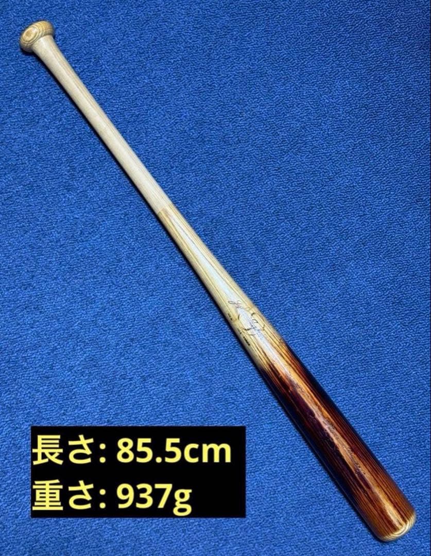 【希少品】ジュン・イシイ製 硬式用圧縮バット／王貞治選手／使用モデル