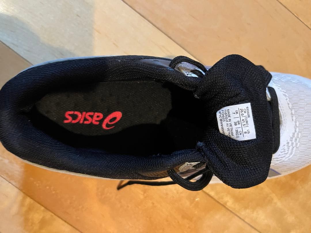 バレーボールシューズ　アシックス v-swift ff 4 26.0cm