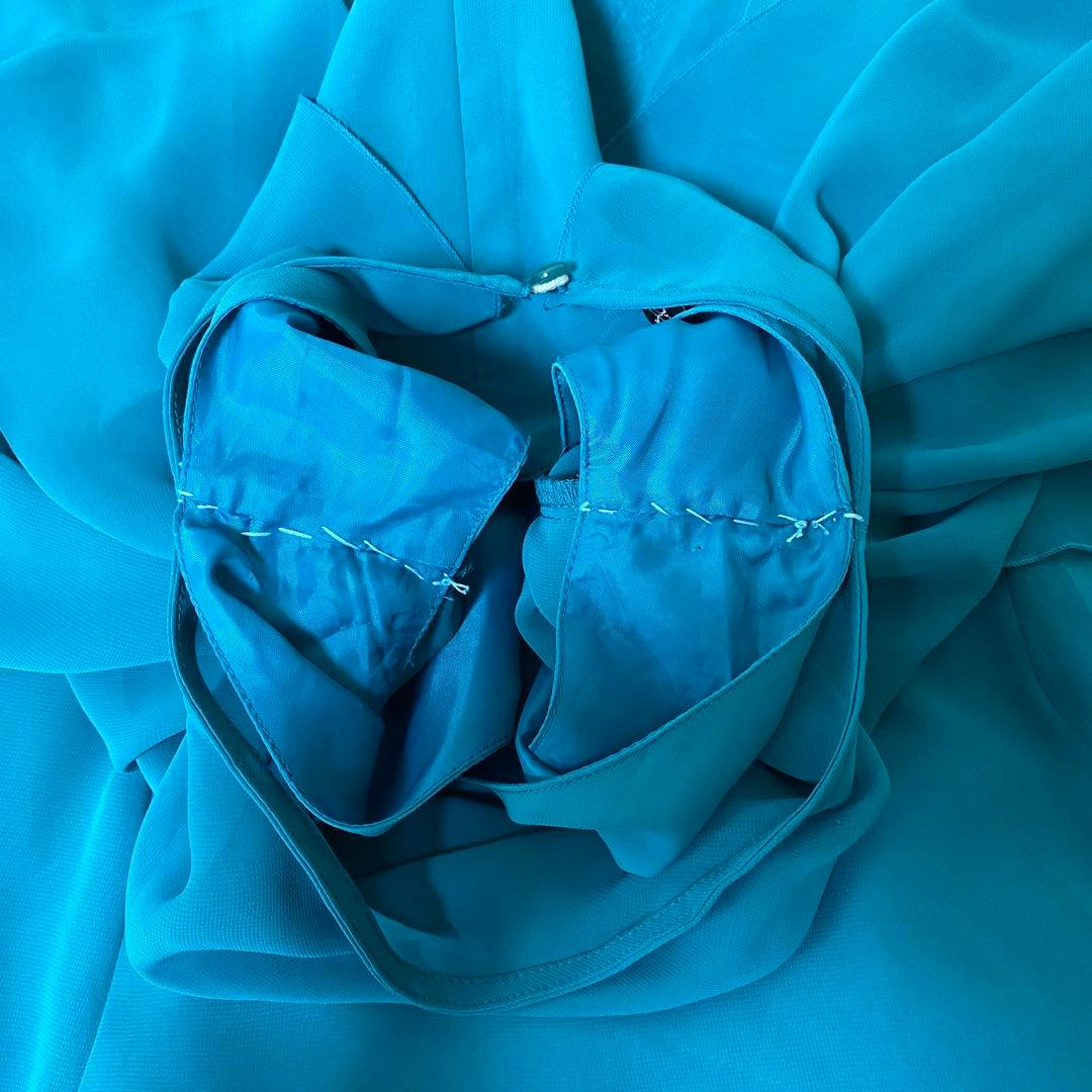 訳あり AvivaRe アビバーレ 社交ダンス ドレス ロングワンピース M