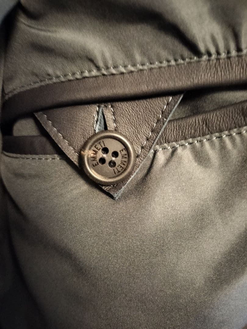 UA別注EMMETI JURI SOVEREIGN 黒レザージャケット50極美品