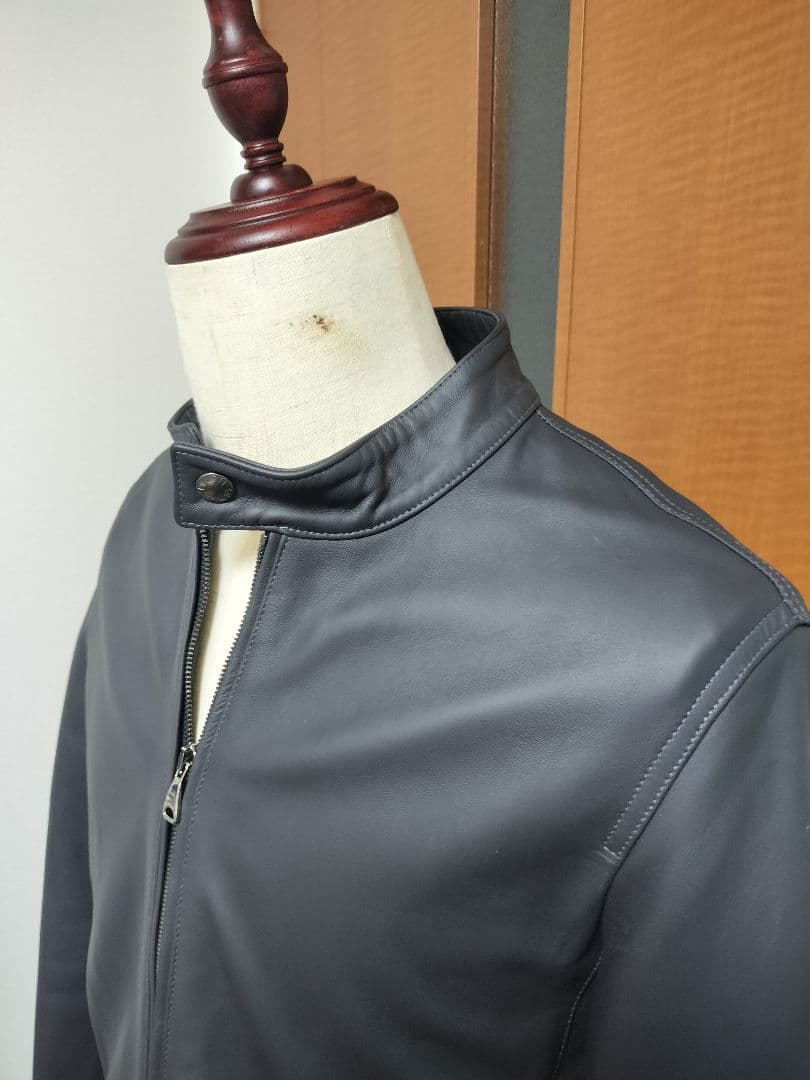 UA別注EMMETI JURI SOVEREIGN 黒レザージャケット50極美品