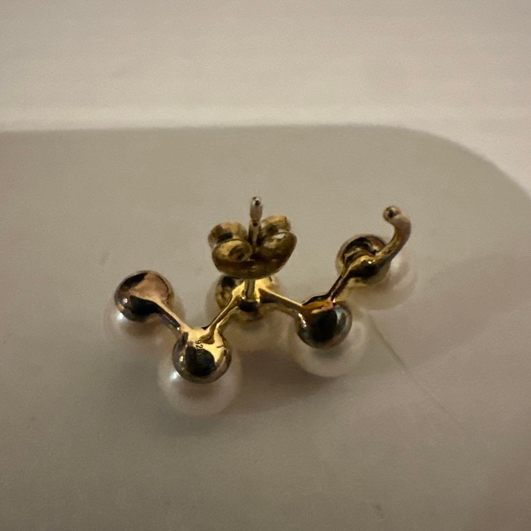 [philia] アコヤパール リバース スタッド シングル ピアス