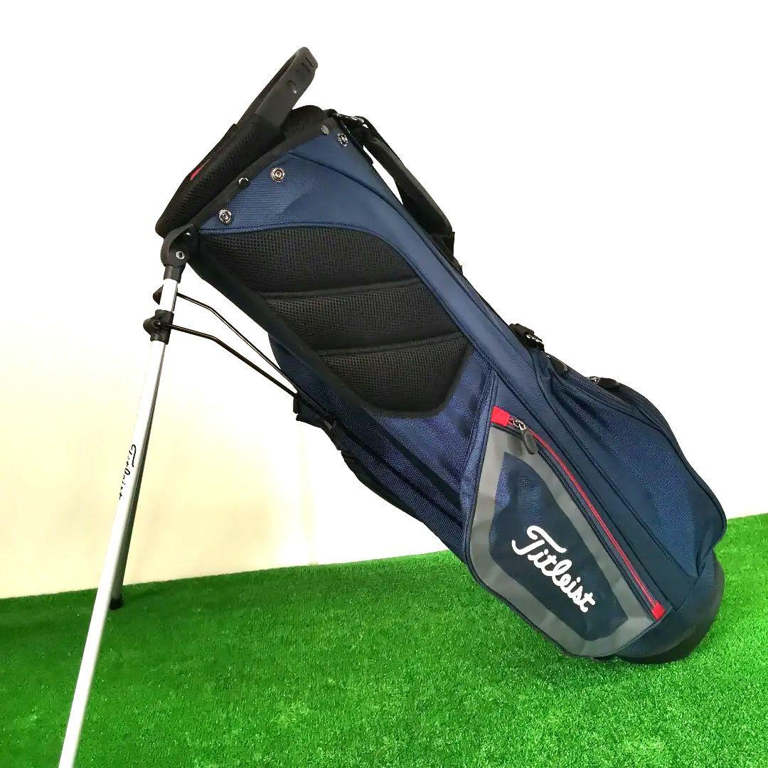 軽量 Titleist タイトリスト スタンド式 キャディバッグ ゴルフバッグ