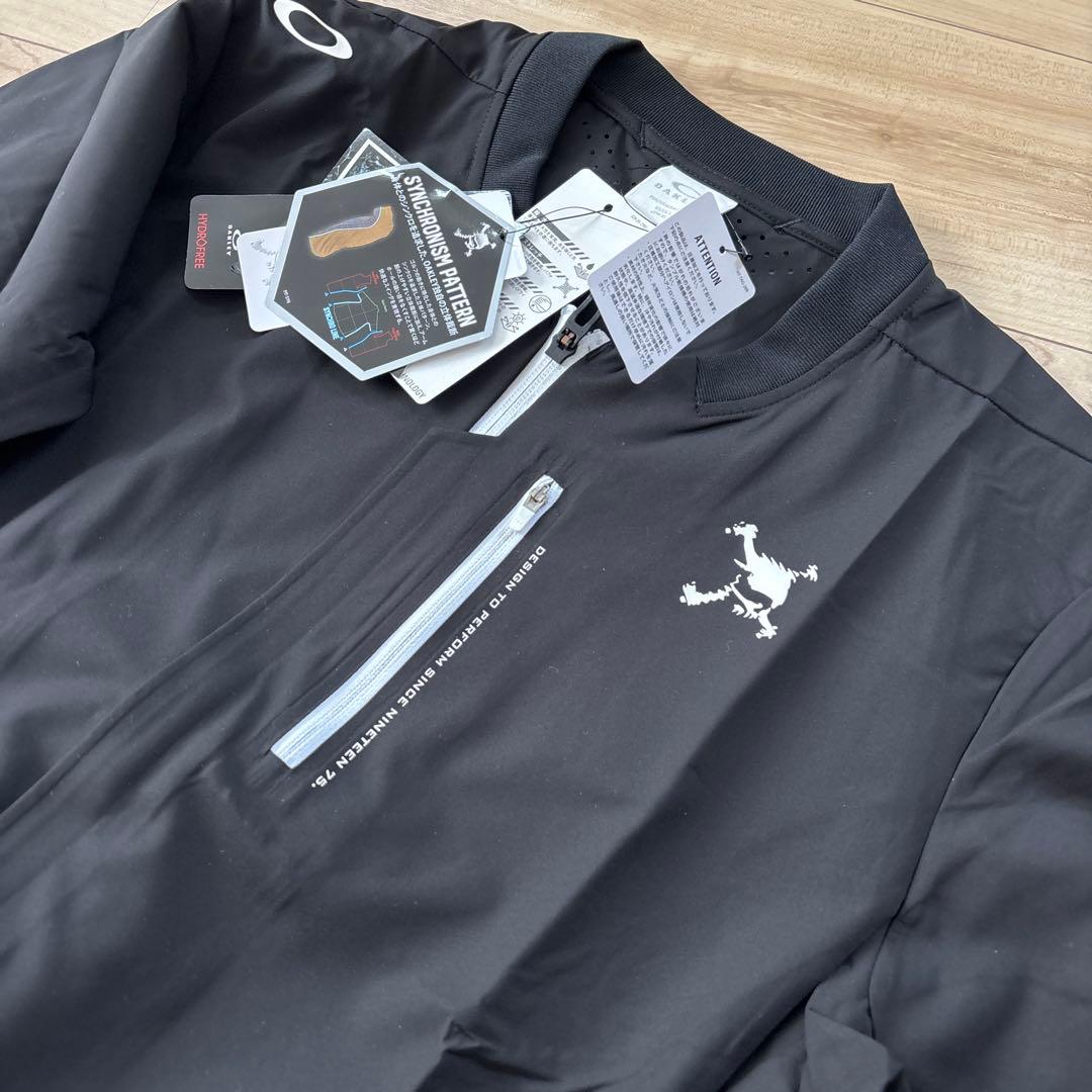 新品　オークリー　ウィメンズ　接触冷感 ストレッチ　UV ジャケットゴルフ　L