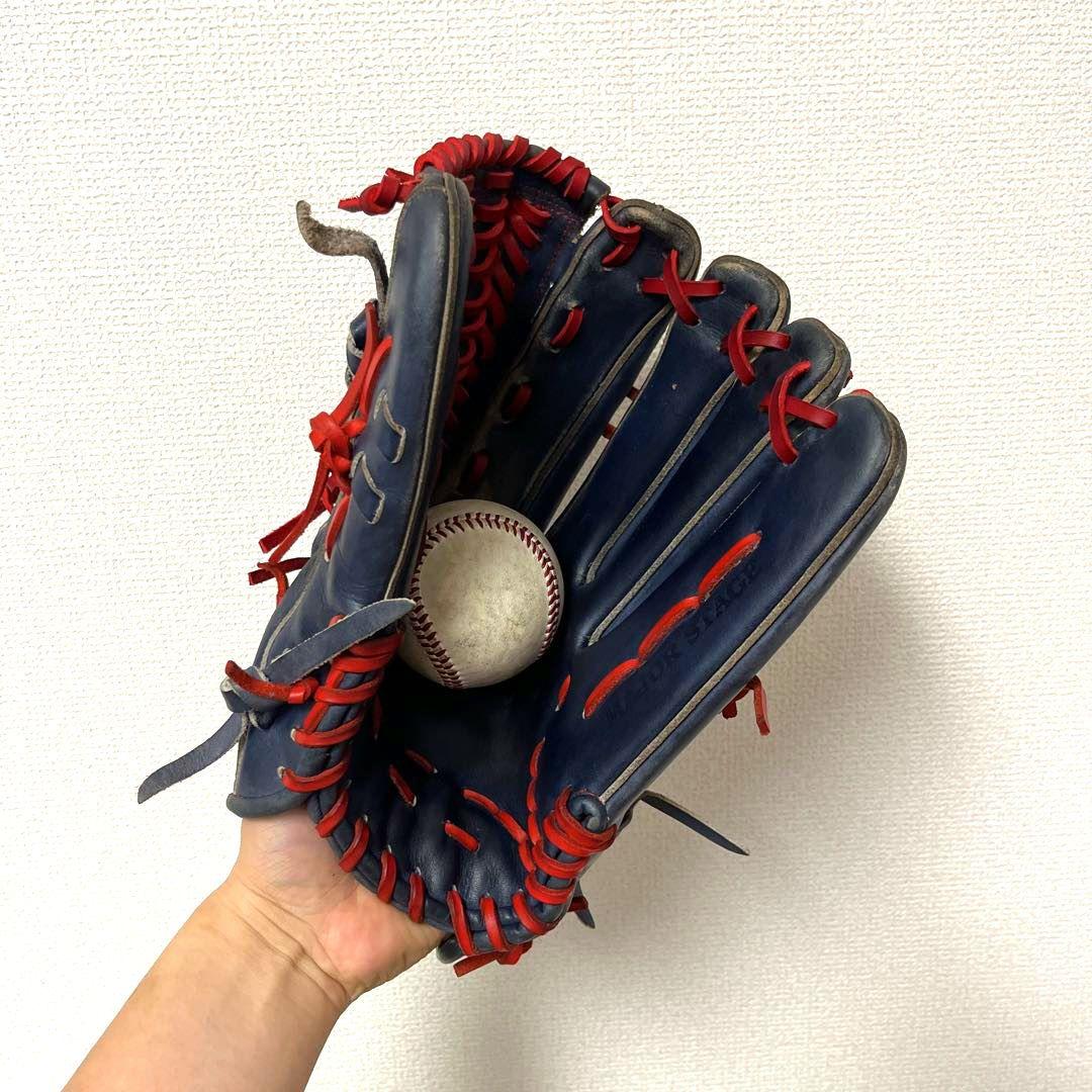 651 メジャーステージ 型抜群 即戦力 硬式 外野手用グローブ