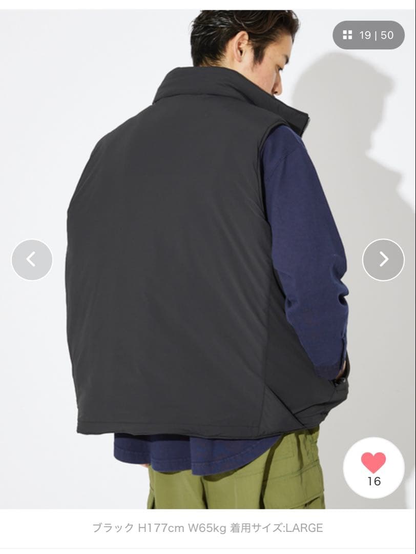 PADDING RV ベスト