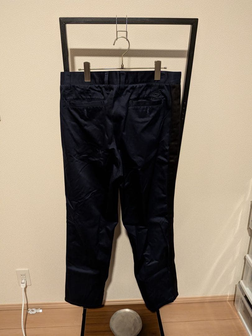 【定価3.3万】DIESEL ルーズフィット サイドライン パンツ 34
