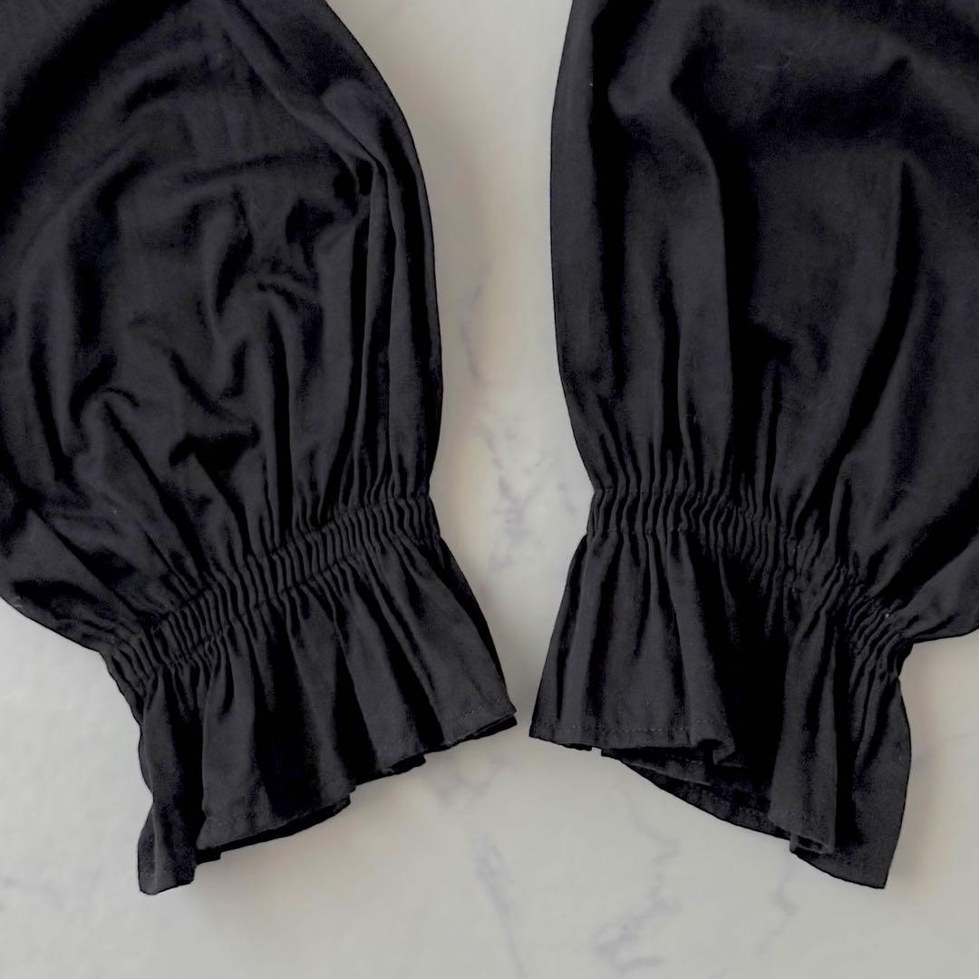 美品 ジャーナルスタンダードラックス 大きめ インド製 綿100 ブラック 黒