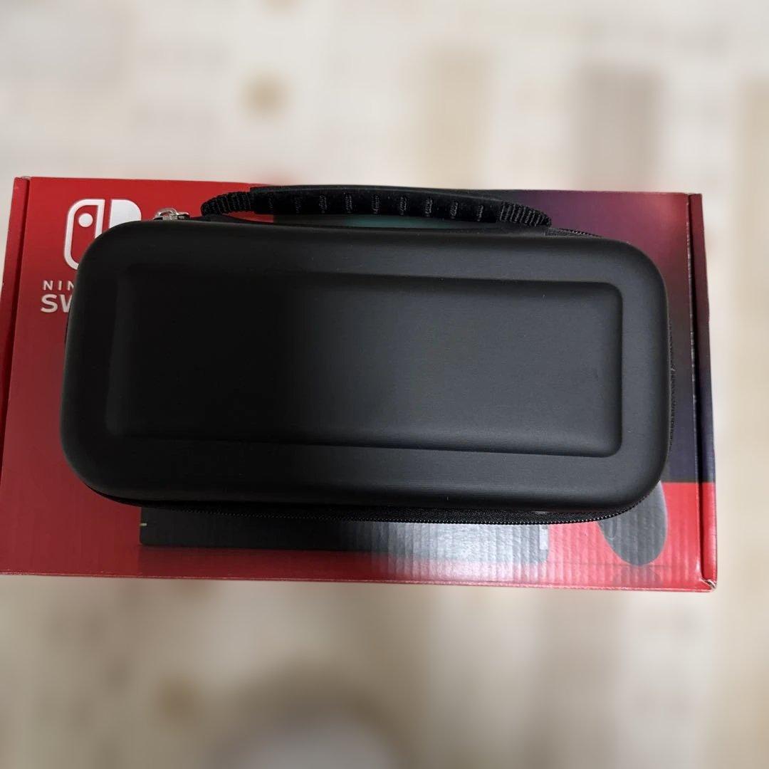 Nintendo Switch 本体 グレー 収納ケース付き