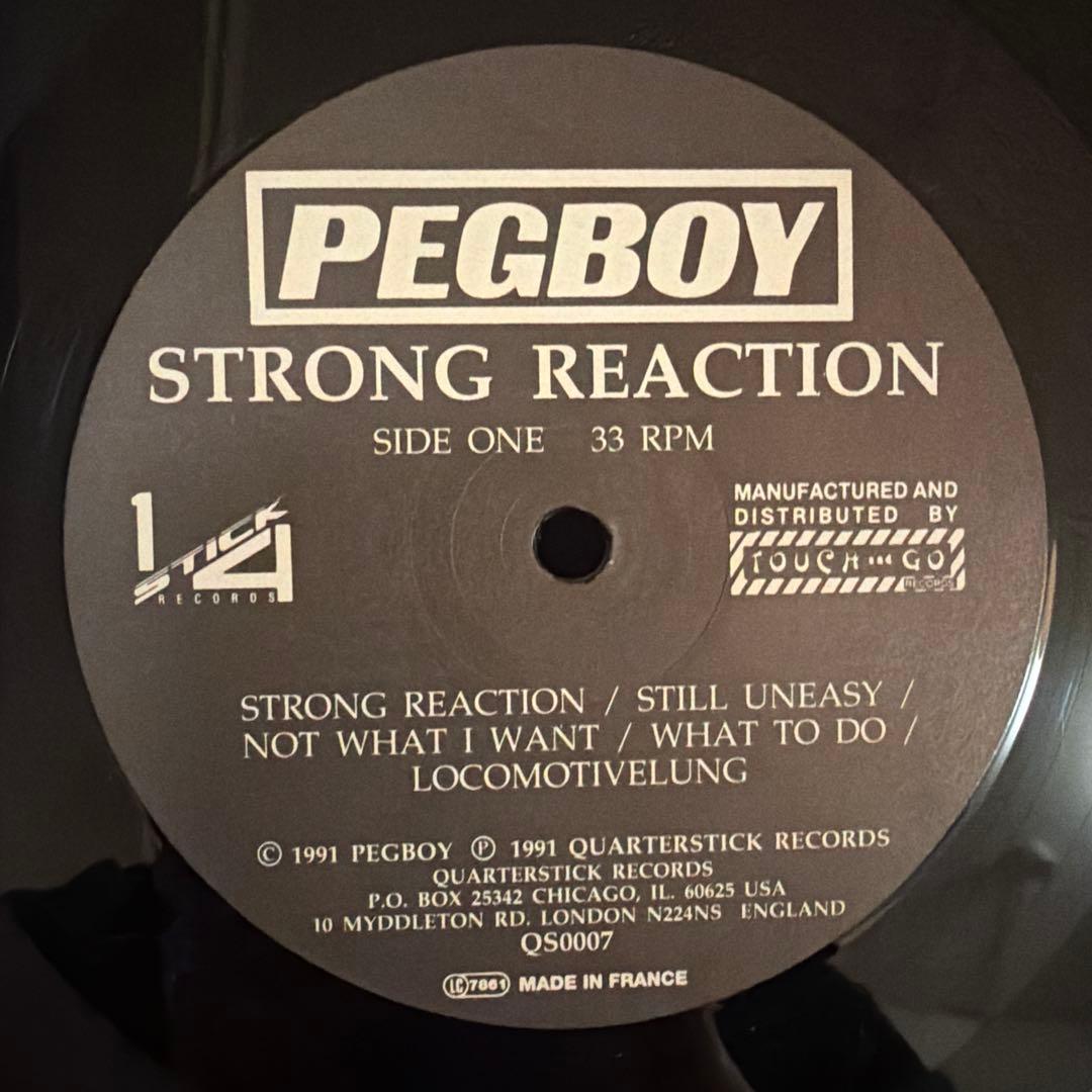 洋楽 Pegboy Strong Reaction
