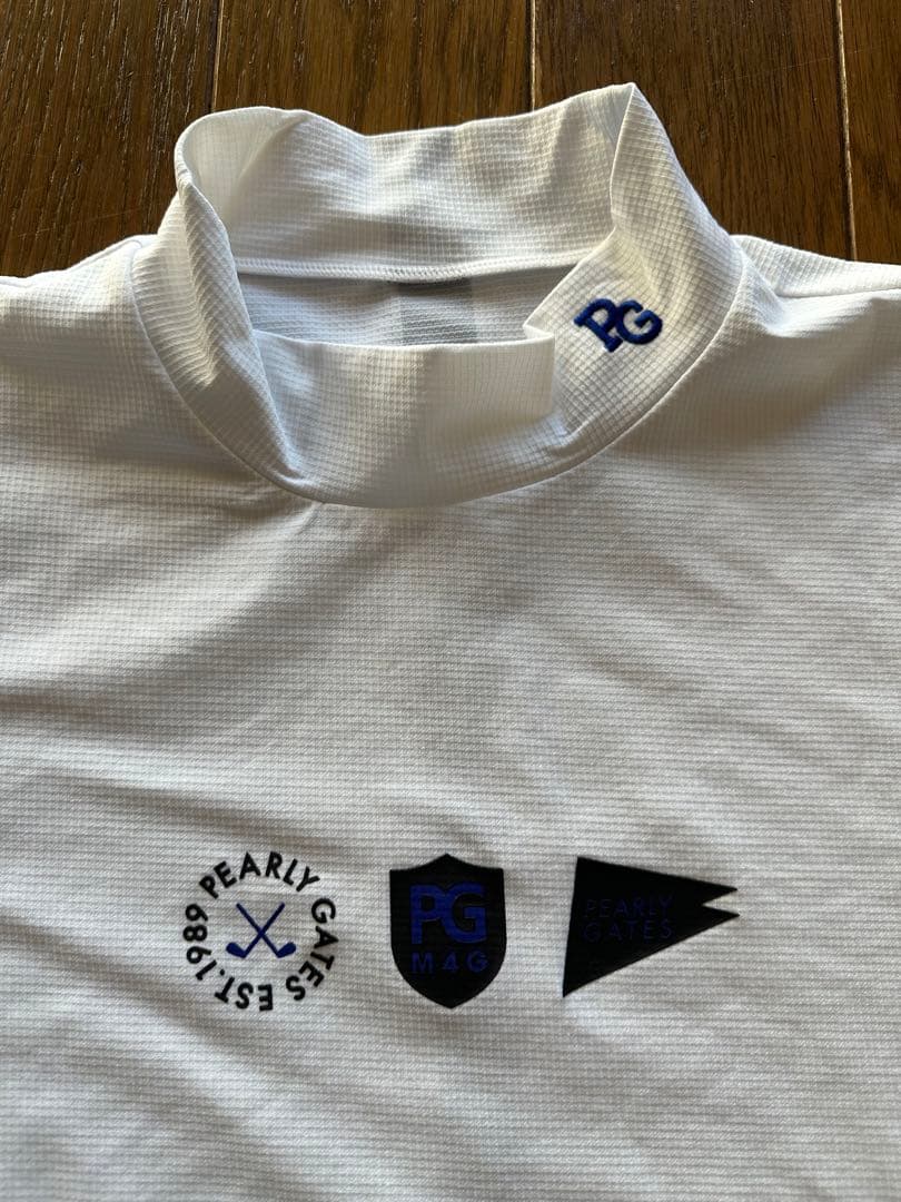 パーリーゲイツ ハイゲージサーマル 半袖ハイネックカットソー