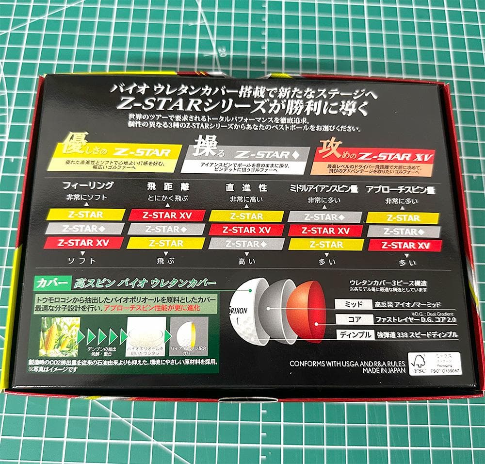 【新品】2025年モデル スリクソン Z-STAR XV パッションイエロー