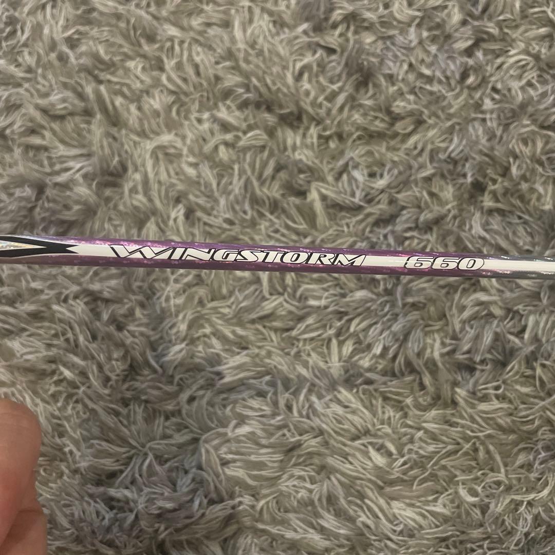 リーニン　バドミントンラケット　ピンク　初心者ジュニア