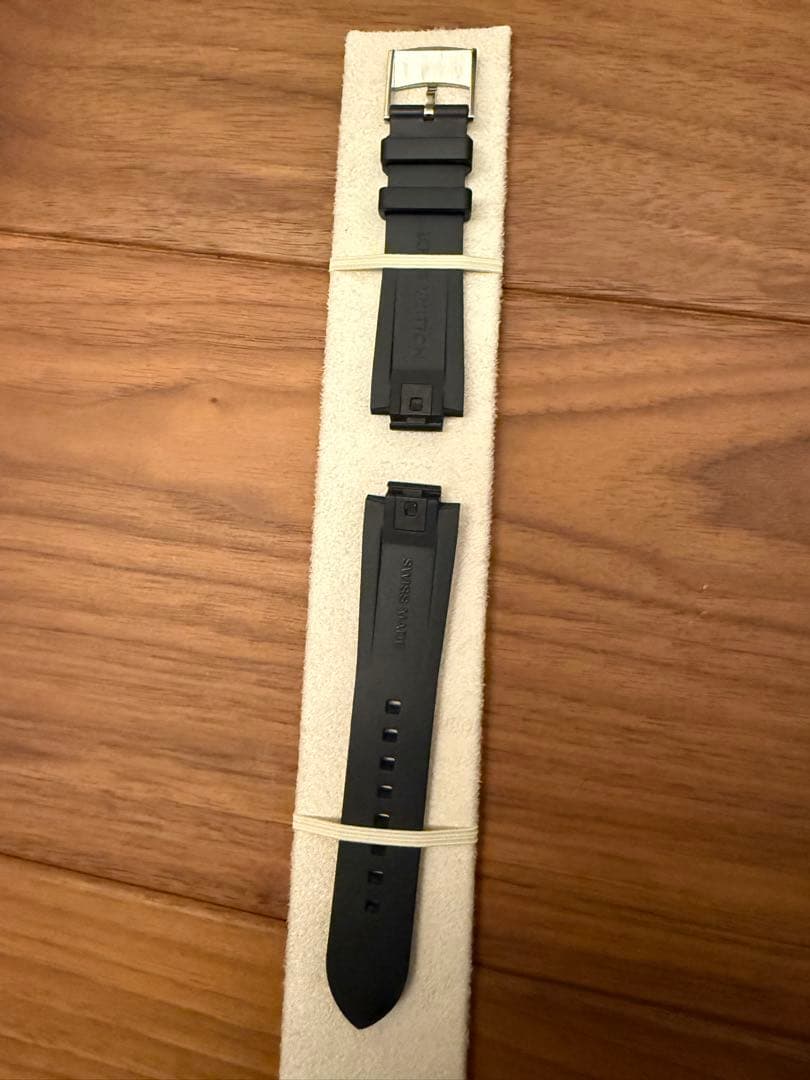 ルイヴィトン　時計　ベルト 　タンブール用　ラバーベルト　美品