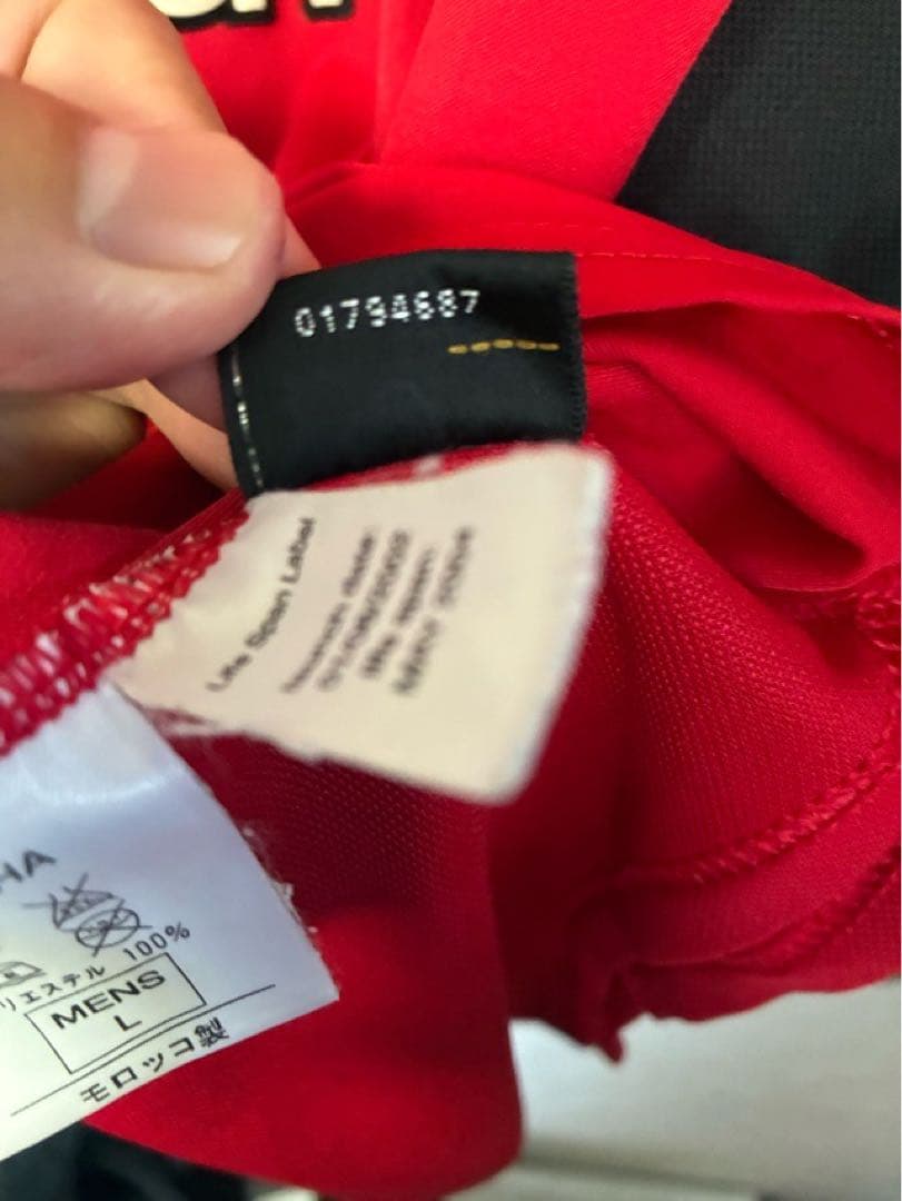 NIKE ナイキ マンチェスターユナイテッド 03-05 長袖 ユニフォーム L