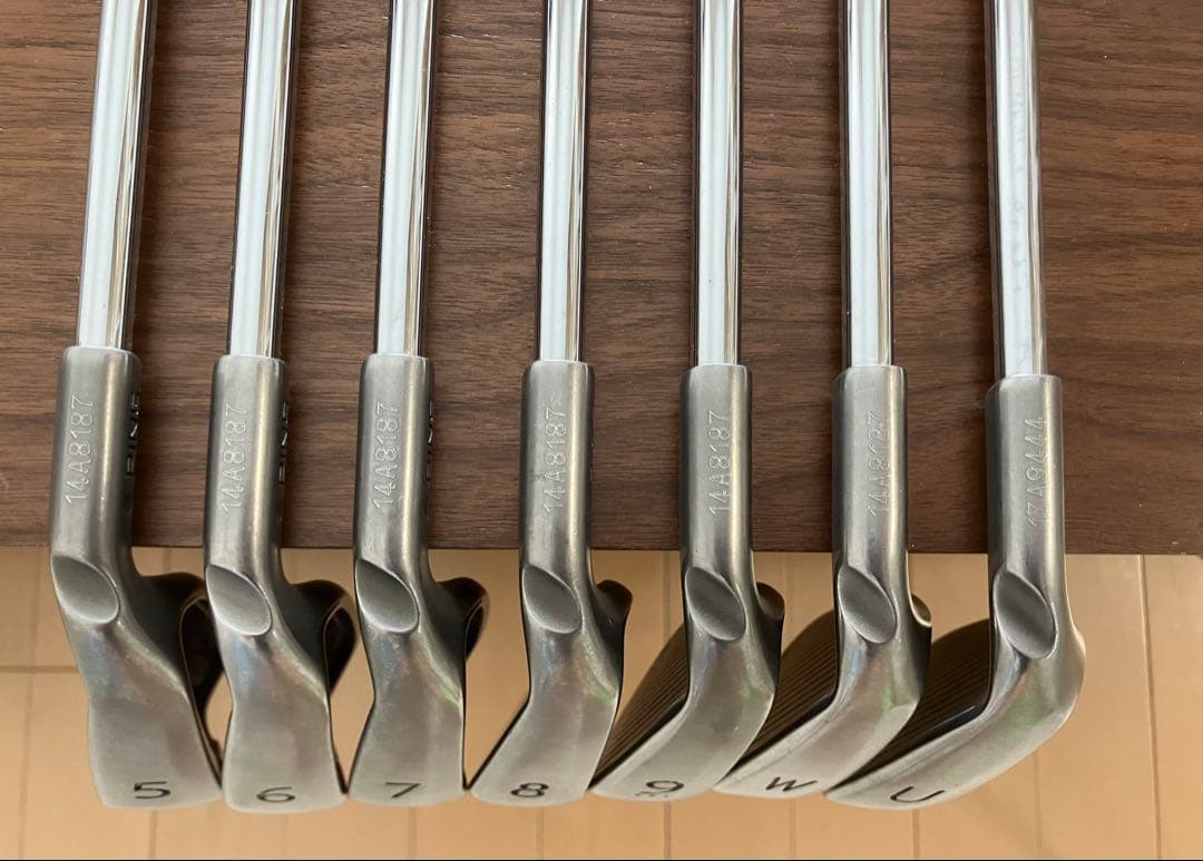 ピン PING G25アイアン 7本セット 黒ドット