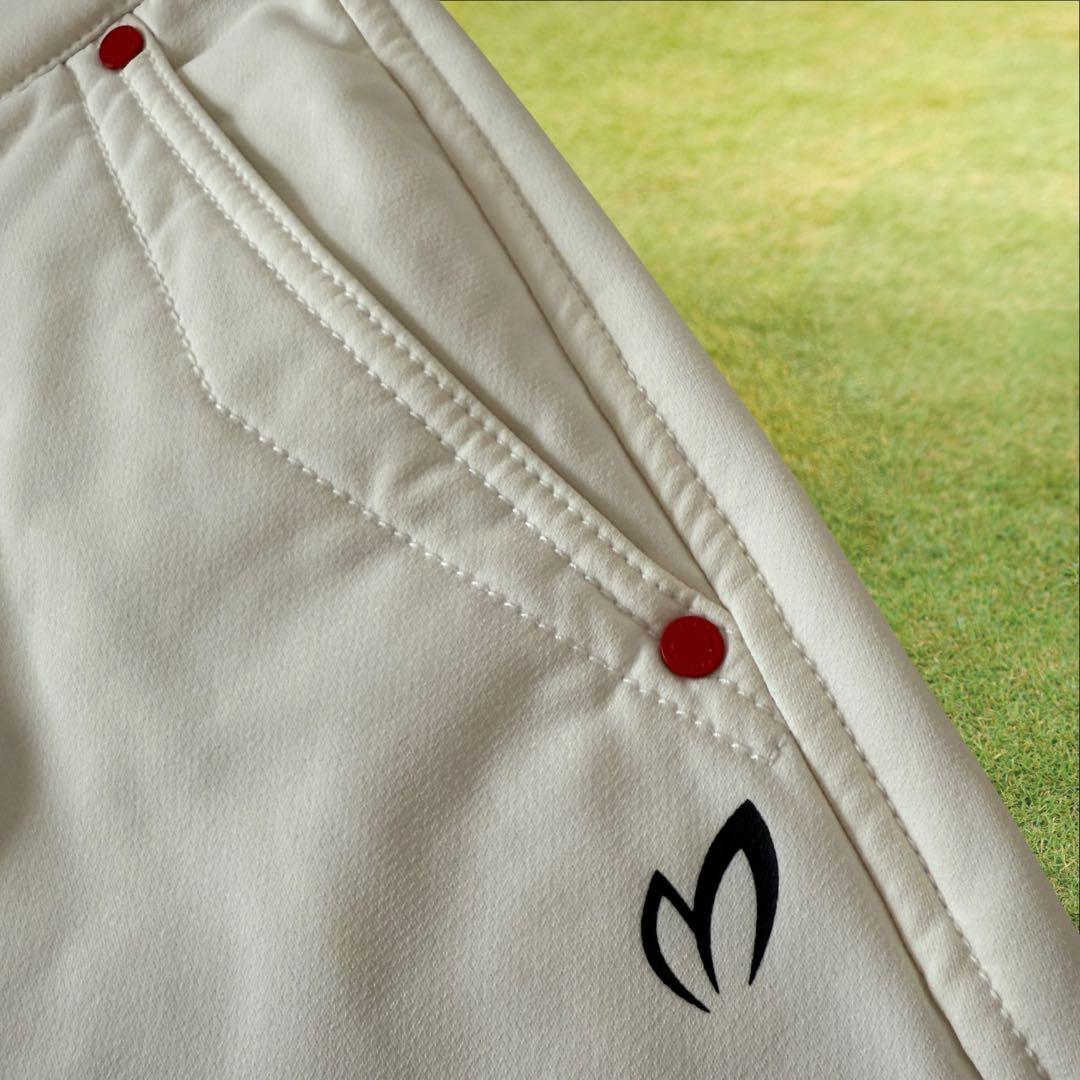 裏起毛　マスターバニー　パンツ　6 XL 白　ホワイト　暖パン　防寒　秋冬