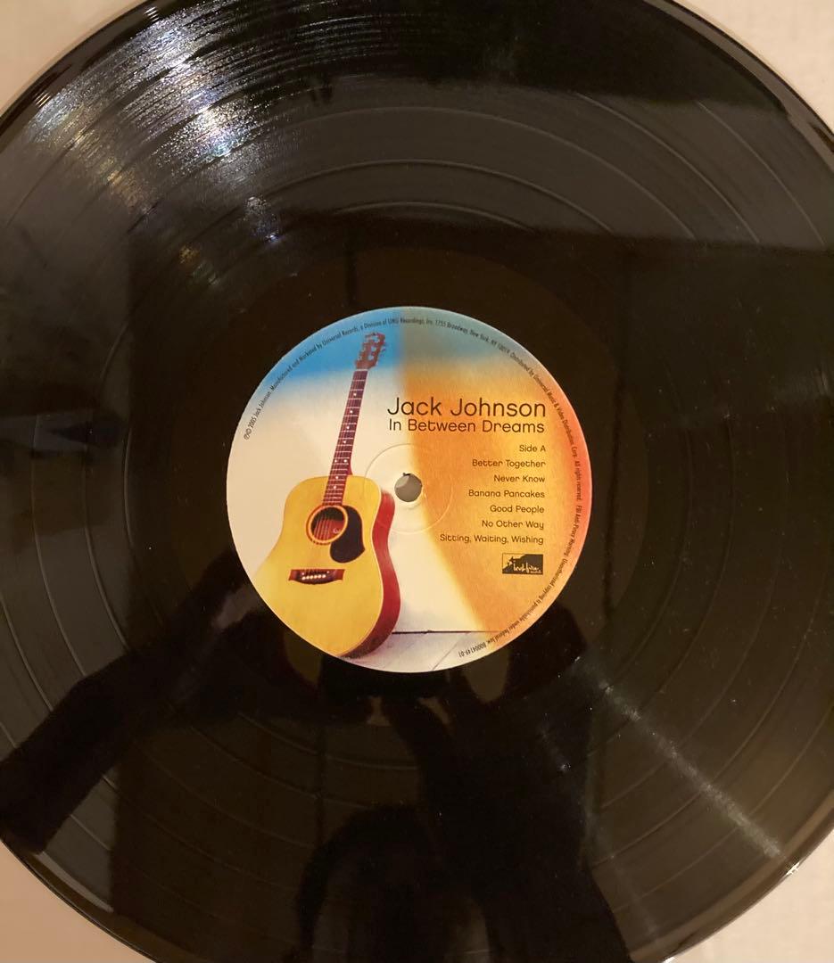 Jack Johnson In Between Dreams 初期プレス LP