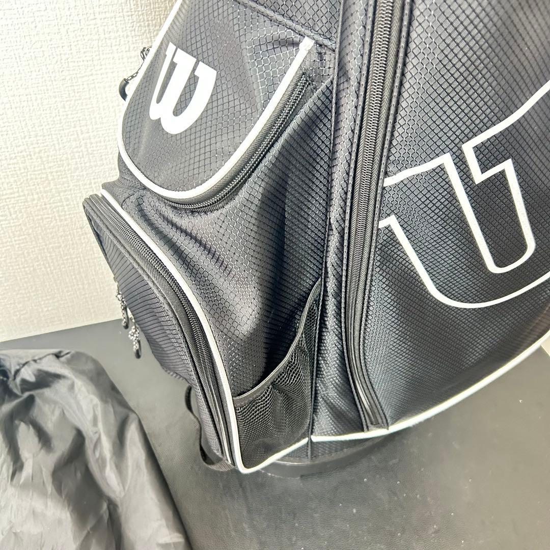 【美品】Wilson ウィルソン 14分割 9.5型 キャディバッグ ブラック