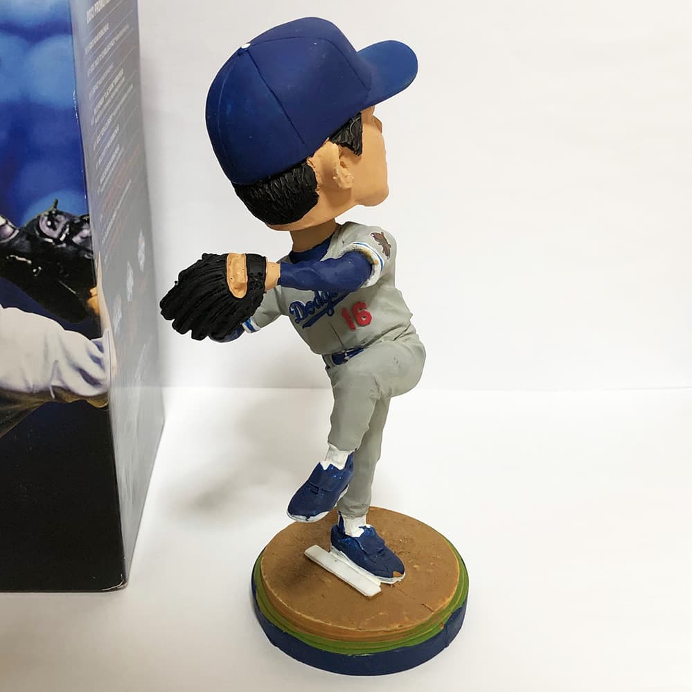 【球場配布品】野茂英雄 トルネード ボブルヘッド ドジャース 非売品 ＃004