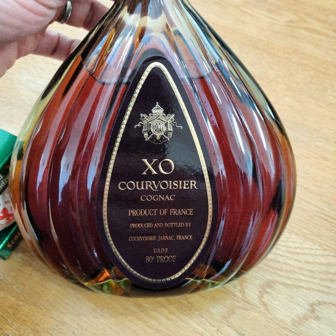 Courvoisier XO コニャック +おまけスコッチウィスキー