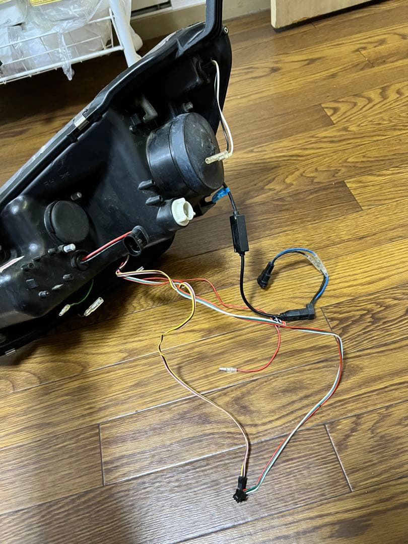 前期AQUA 加工ヘッドライト 左右セット