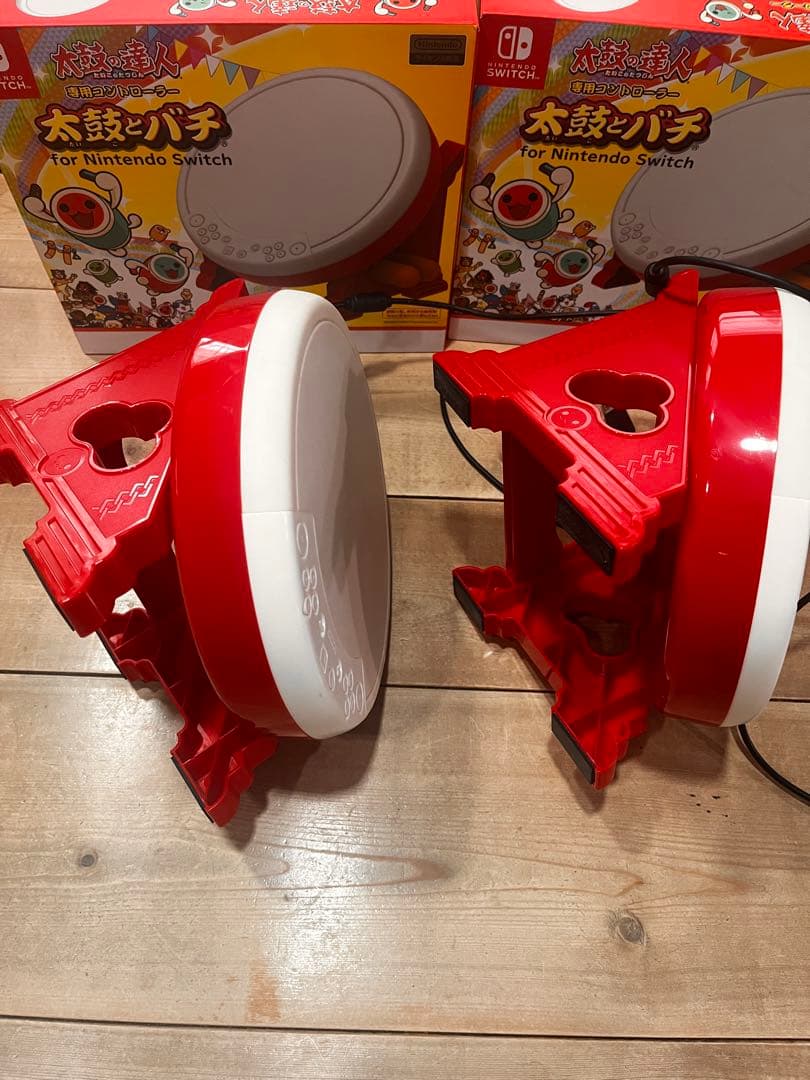 太鼓の達人switchバージョンソフト&タタコン2台セット