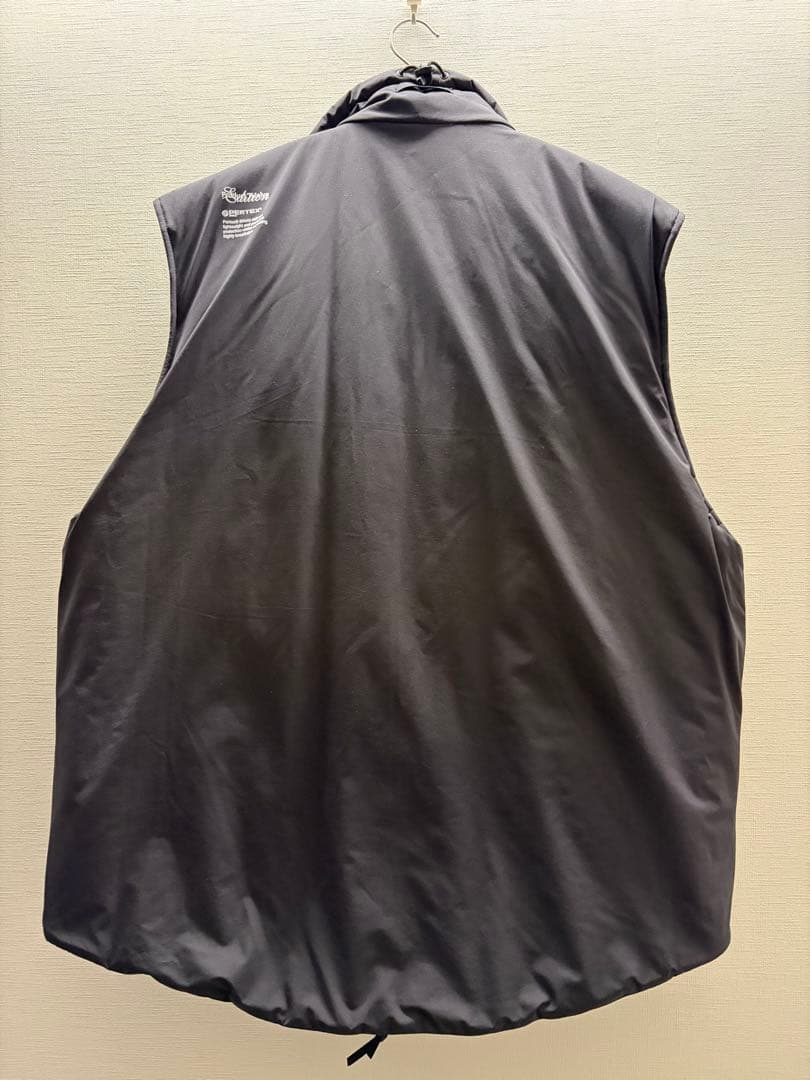 エディション/プロダクトトゥエルブ　中綿ベスト　黒　サイズ2（M/L）　美品