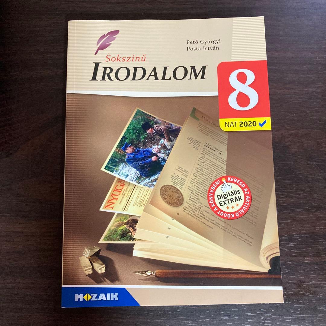 ハンガリー語　小学校　文学　教科書　Irodalom 5 〜8年生　セット