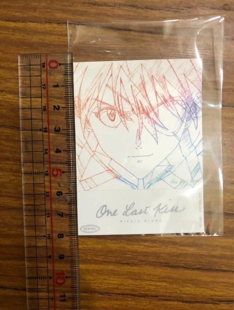 宇多田ヒカル/One Last Kiss アスカ 特典ステッカー付　US盤