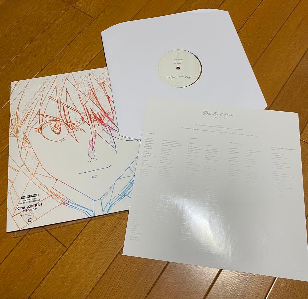 宇多田ヒカル/One Last Kiss アスカ 特典ステッカー付　US盤