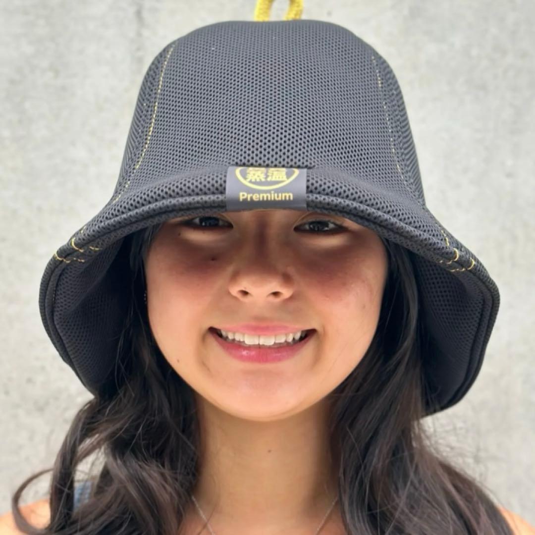 良質蒸温　ベストサウナハット　トリプルメッシュ