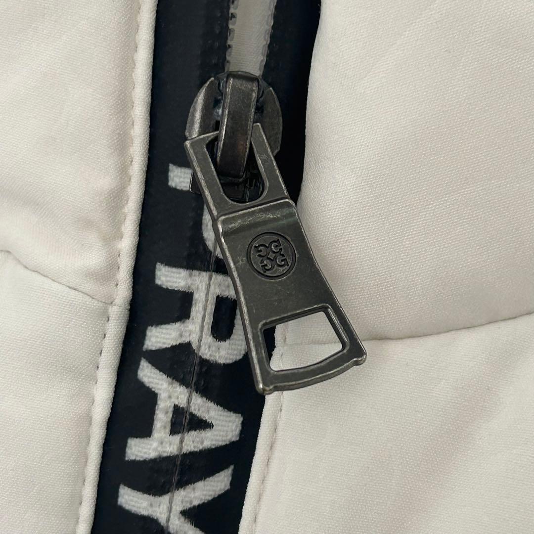 G/FORE ジーフォア メンズ ダウンベスト ホワイト　総柄