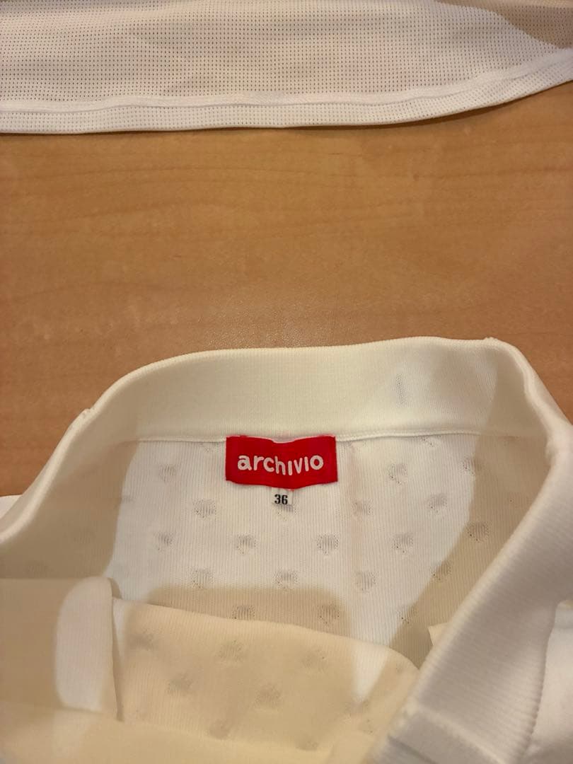 archivio ホワイト タートルネック セット