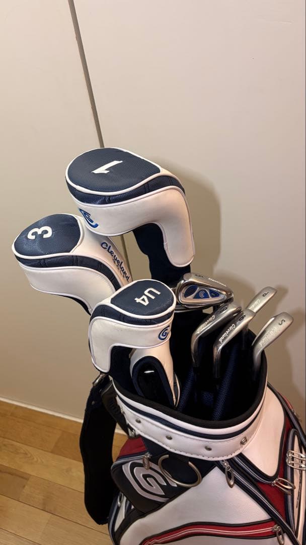 【Cleveland Golf】ゴルフクラブセット＋キャディバッグ 初心者OK