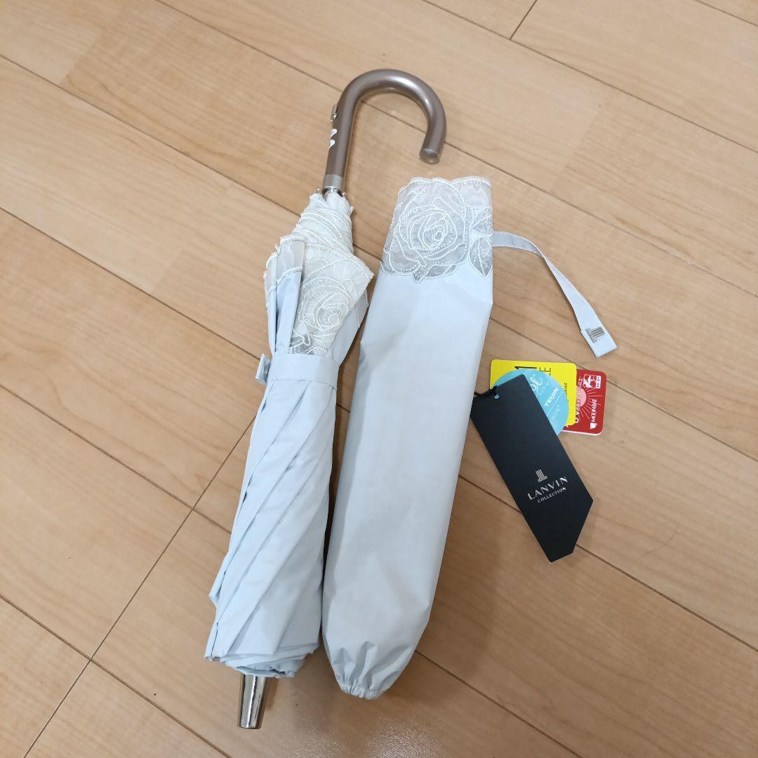 ゆみ【新品】ランバンコレクション　 晴雨兼用 折畳み日傘