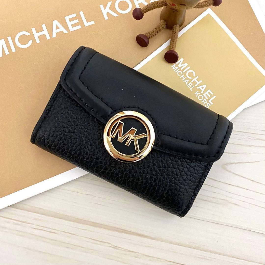 新品 MICHAEL KORS マイケルコース キーケース ブラック