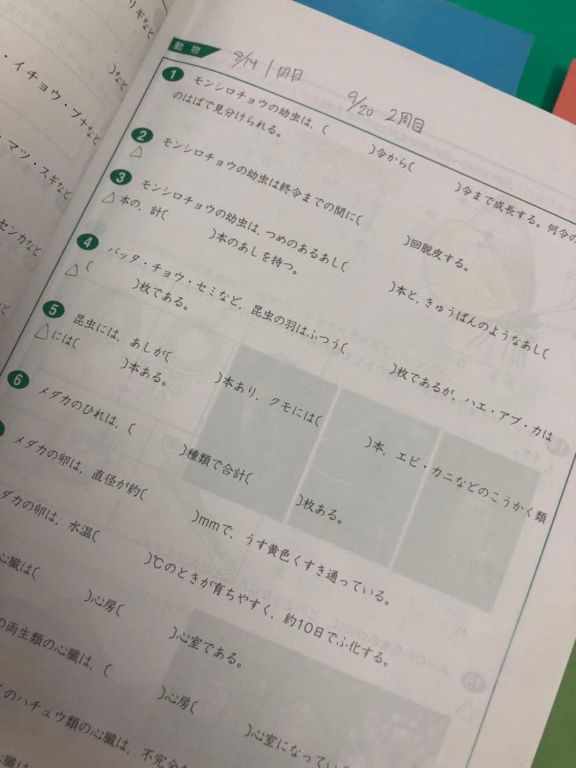 四谷大塚　四科のまとめ　国算理社　中古　書き込み解答ほぼ無し　２０２４年使用版