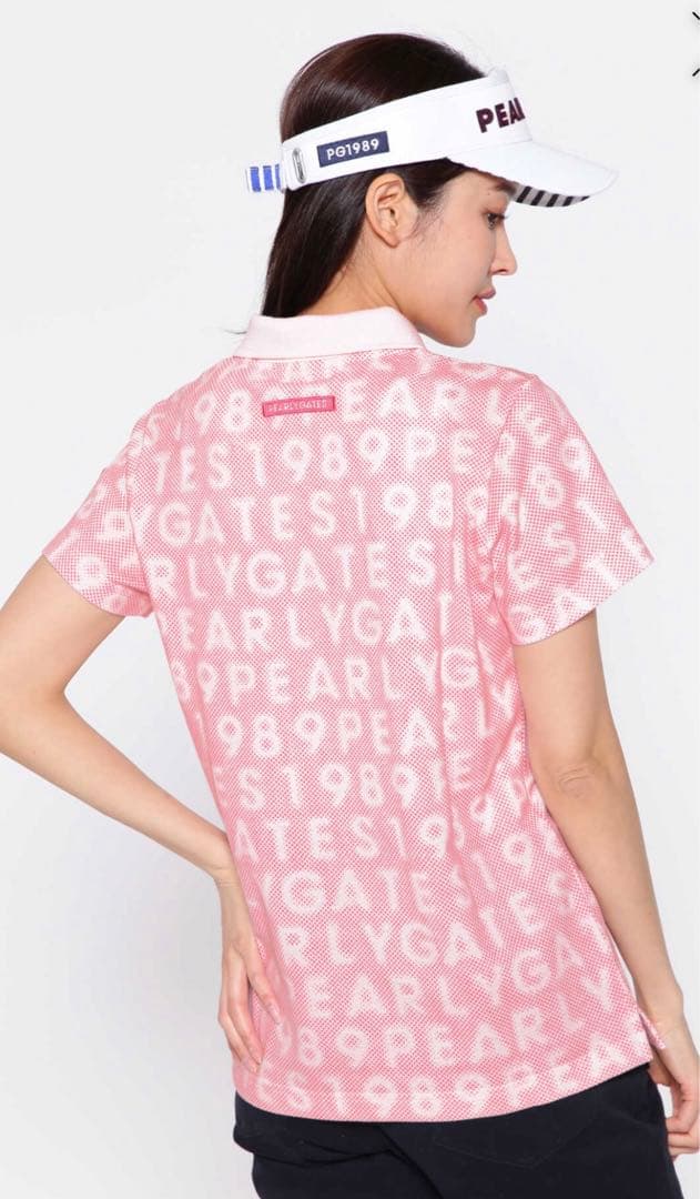 原プロ着用★人気完売パーリーゲイツPEARLYGATES半袖カノコポロシャツ