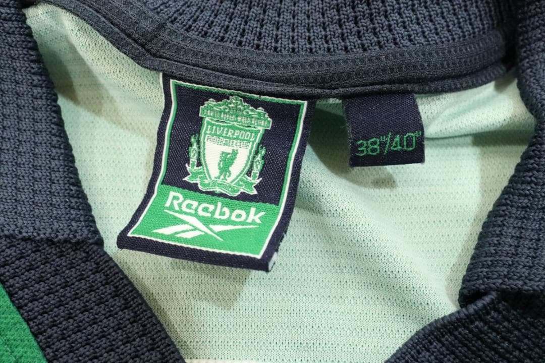 Reebok リバプール Carlsberg サッカーシャツ レア緑■25B36