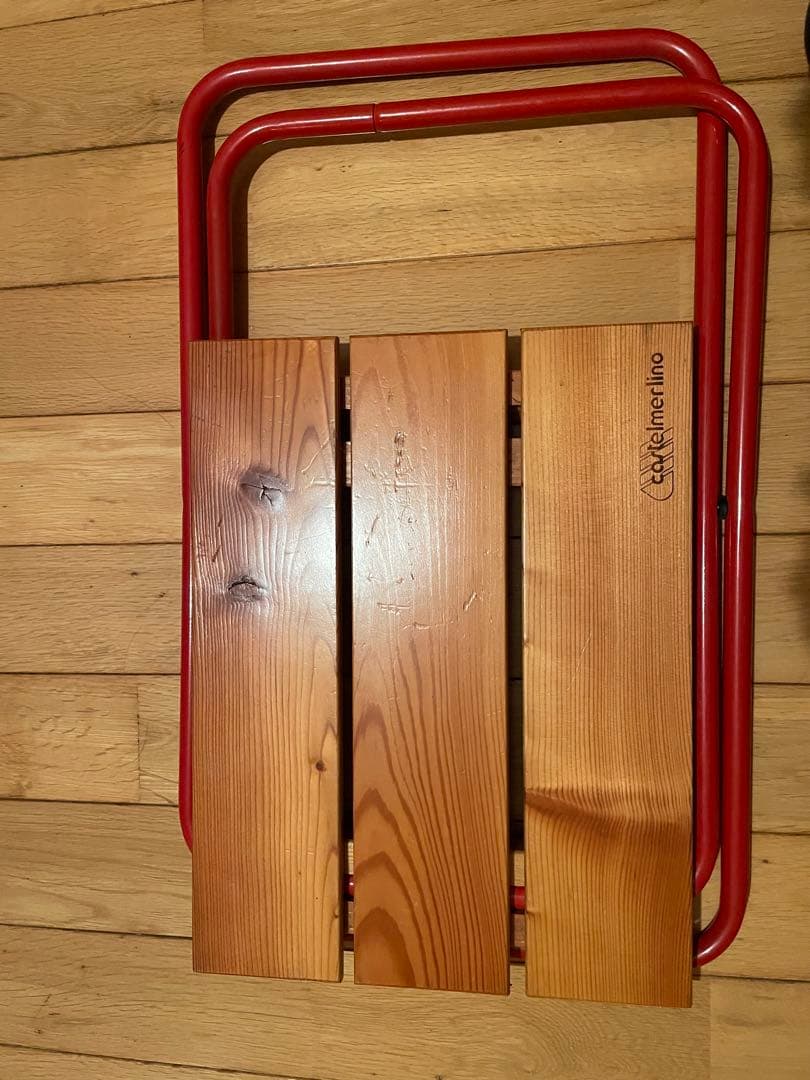 カステルメルリーノ フォールデイングウッドスツール