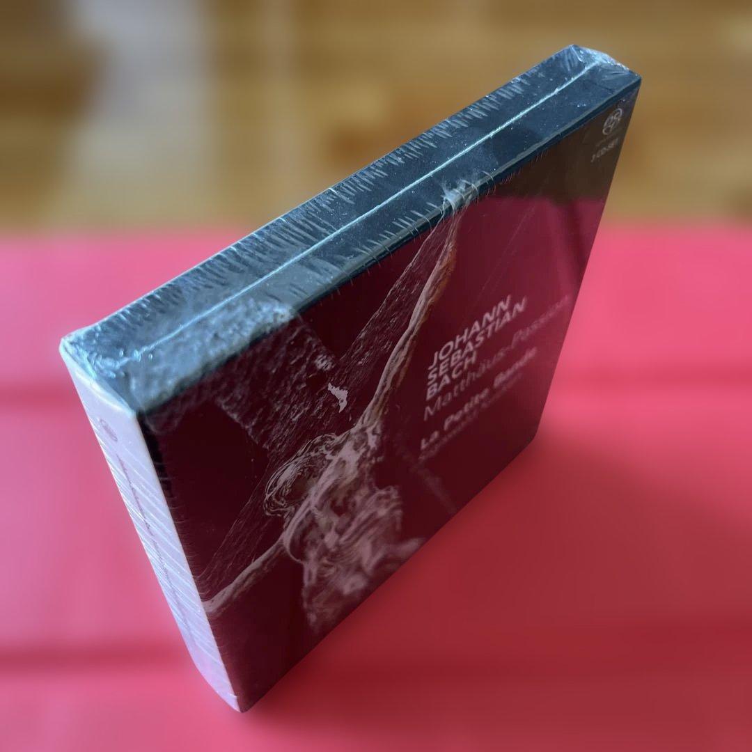 バッハ　マタイ受難曲　クイケン&ラ・プティットバンド　3SACD