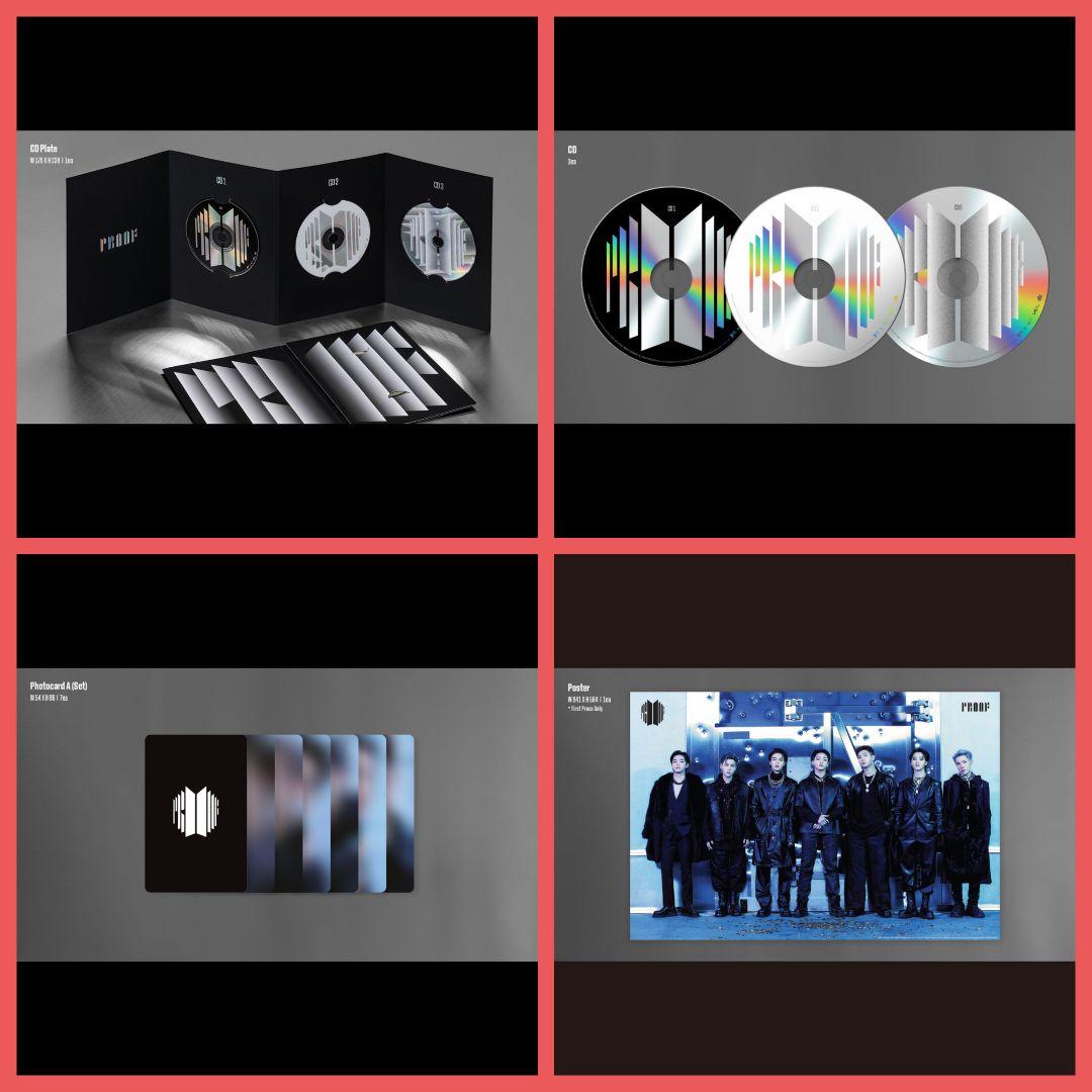 【公式】BTS Proof 2形態セット ランダムなし 初回ポスターつき