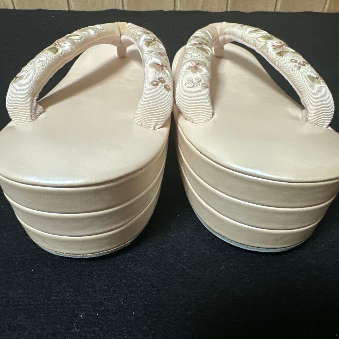 和想庵　利休バック　ふっくら鼻緒草履　和装草履バックセット　あおりバック