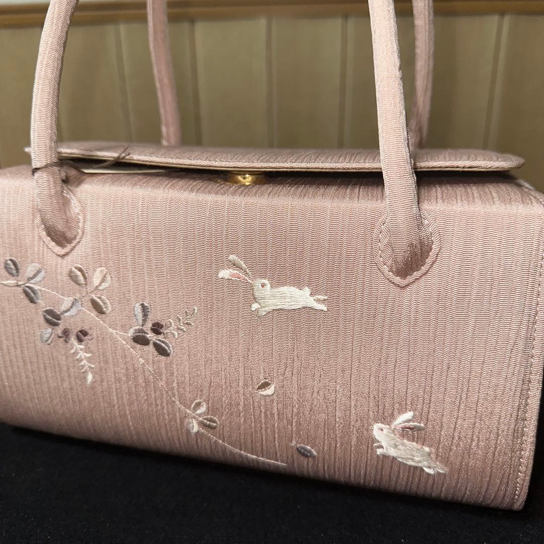 和想庵　利休バック　ふっくら鼻緒草履　和装草履バックセット　あおりバック