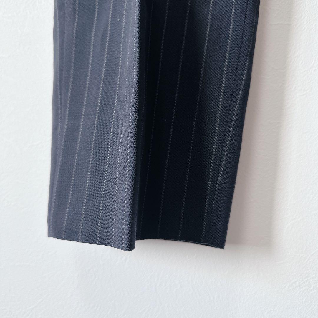 アルマーニコレツィオーニ【XL】スーツセット ストライプ ネイビー フォーマル