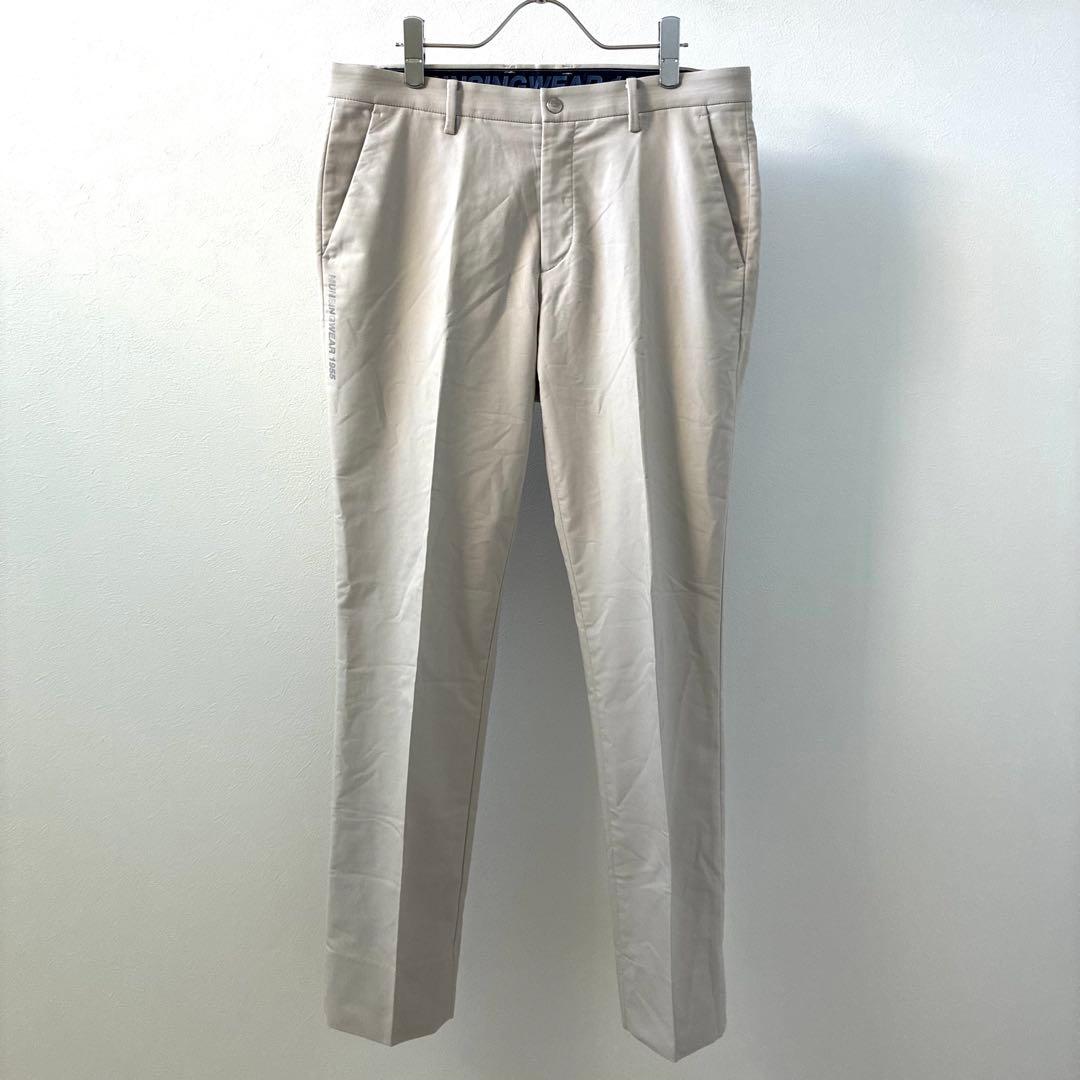 Munsingwear ゴルフパンツ スラックス ロゴ刺繍 ポケット付き 大きめ