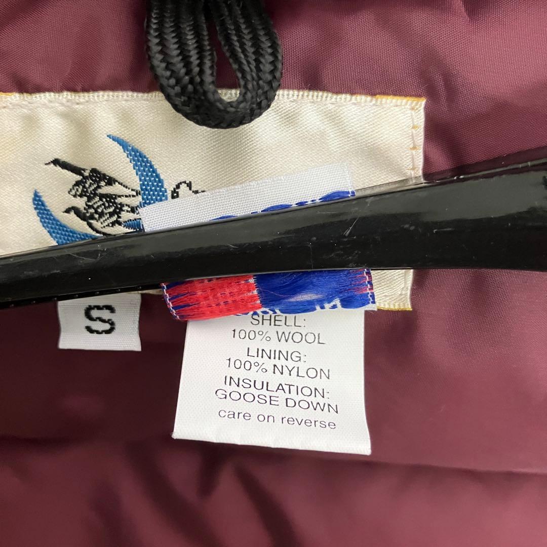 未使用✨USA製✨クレセントダウンワークス✨ネイティブ✨ウール✨ダウンベスト✨S