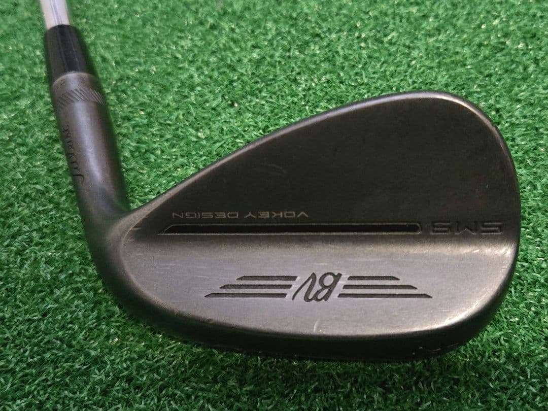 Vokey SM9 ジェットブラック 52°/12F BV105 フレックスS