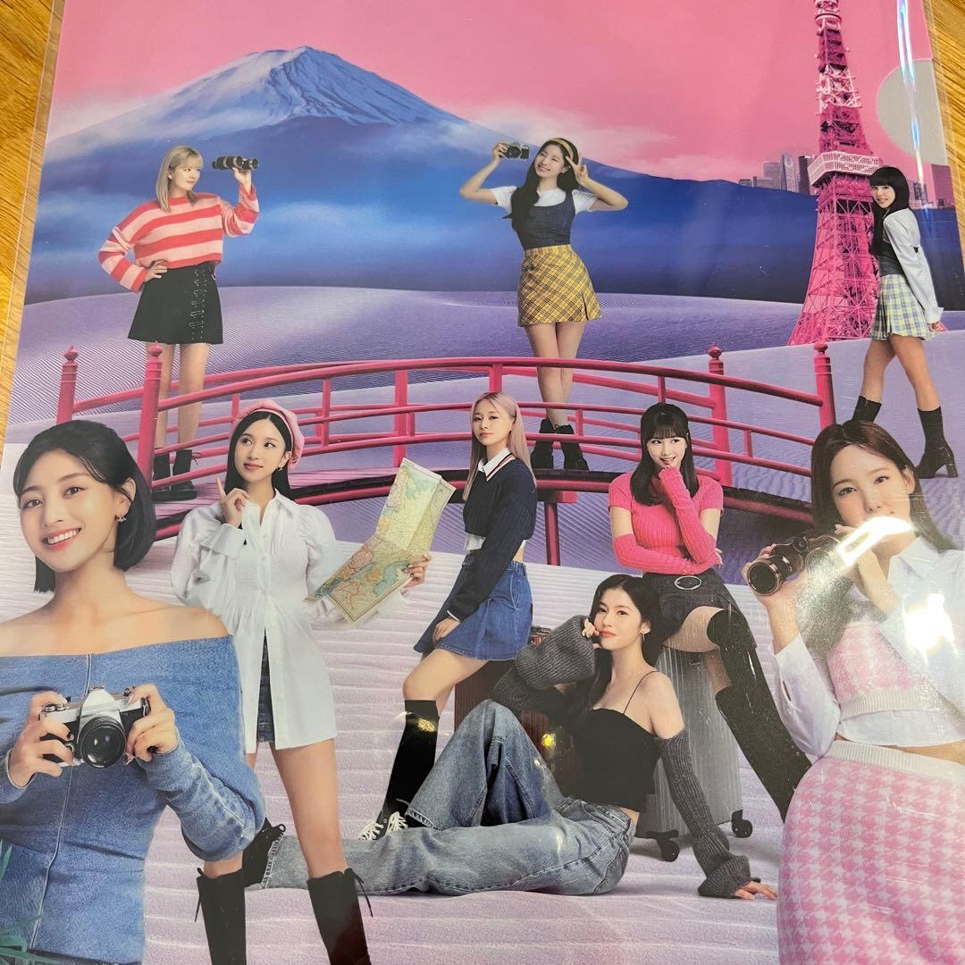 TWICE ロッテ免税店 銀座店限定 トレカ クリアファイル